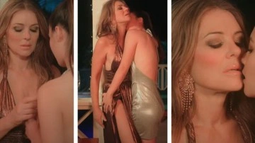Elizabeth Hurley, Oğlu Damian ile Birlikte Rol Aldığı Yeni Filmiyle G&ouml;z Doldurdu