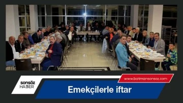 Emek&ccedil;ilerle iftar