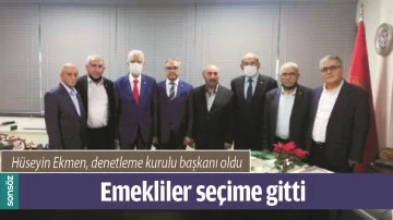 EMEKLİLER SE&Ccedil;İME GİTTİ