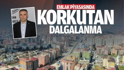 Emlak piyasasında korkutan dalgalanma&hellip;