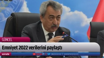 Emniyet 2022 verilerini paylaştı