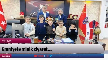 Emniyete minik ziyaret&hellip;