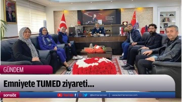 Emniyete TUMED ziyareti&hellip;