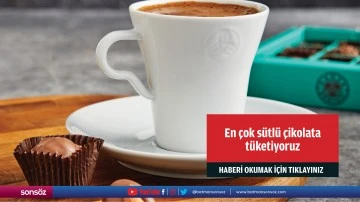 En &ccedil;ok s&uuml;tl&uuml; &ccedil;ikolata t&uuml;ketiyoruz