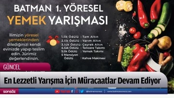 Batmanlı Kadınlar, bu yarışma sizler i&ccedil;in&hellip;