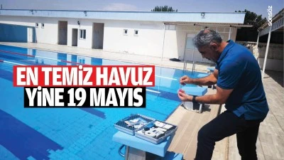 En temiz havuz, yine 19 Mayıs&hellip;