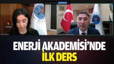 Enerji Akademisi&rsquo;nde ilk ders