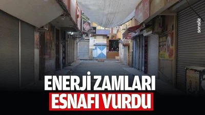 Enerji zamları esnafı vurdu