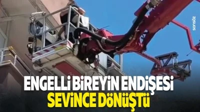 Engelli bireyin endişesi sevince d&ouml;n&uuml;şt&uuml;