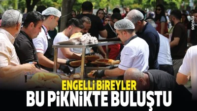 Engelli bireyler bu piknikte buluştu