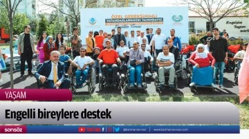 Engelli bireylere destek