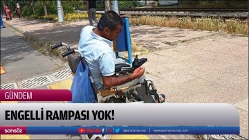 Engelli Rampası Yok!