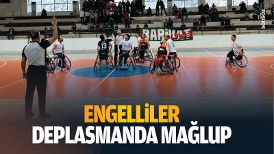 Engelliler, deplasmanda mağlup&hellip;