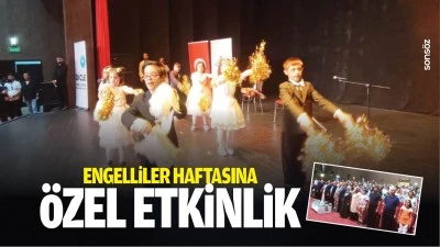 Engelliler Haftasına &ouml;zel etkinlik&hellip;