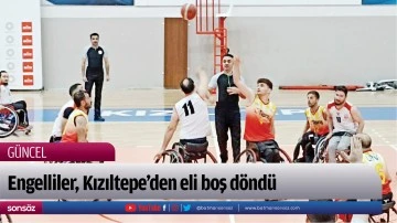 Engelliler, Kızıltepe'den eli boş d&ouml;nd&uuml;