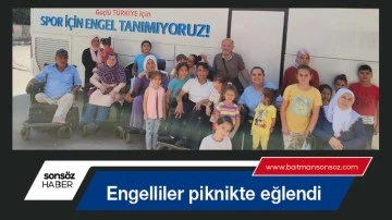 Engelliler piknikte eğlendi