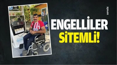Engelliler sitemli!