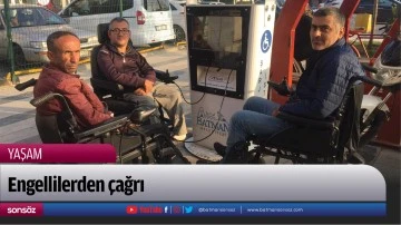 Engellilerden &ccedil;ağrı