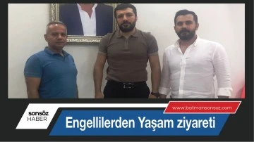 Engellilerden Yaşam ziyareti