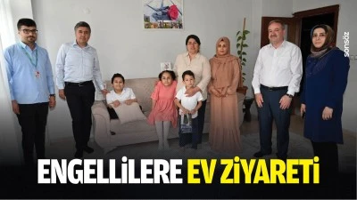 Engellilere ev ziyareti&hellip;