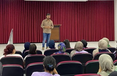 Engellilere oryantasyon eğitimi verildi