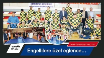Engellilere &ouml;zel eğlence&hellip;