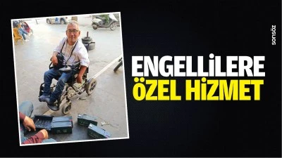 Engellilere &ouml;zel hizmet