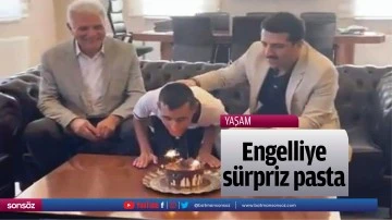 Engelliye s&uuml;rpriz pasta&hellip;