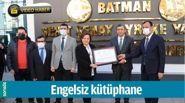 ENGELSİZ K&Uuml;T&Uuml;PHANE