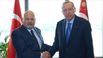 Erdoğan, Uluslararası Ceza Mahkemesi Başsavcısı ile G&ouml;r&uuml;şt&uuml;