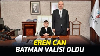 Eren Can, Batman Valisi oldu