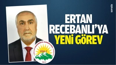 Ertan Recebanlı&rsquo;ya yeni g&ouml;rev