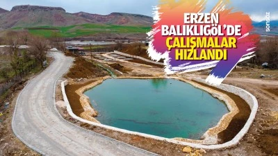 Erzen Balıklıg&ouml;l&rsquo;de &ccedil;alışmalar hızlandı