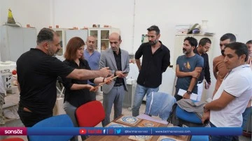 Eş Başkan Bucak, daire başkanlıklarını denetledi
