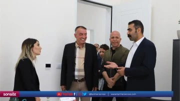 Eş Başkan Hatun birimlerde incelemelerde bulundu