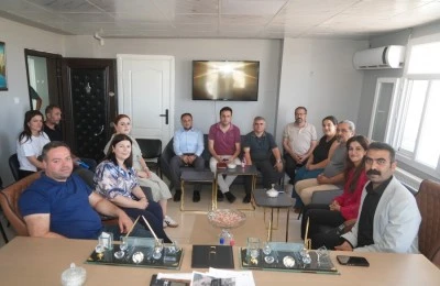 Eş Başkan Hatun'dan Kocak&ouml;y'e ziyaret