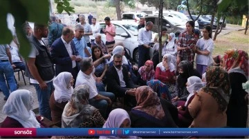 Eş Başkan Hatun, Dicle ve Feritk&ouml;şk mahallerini ziyaret etti