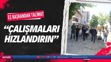 Eş Başkandan talimat