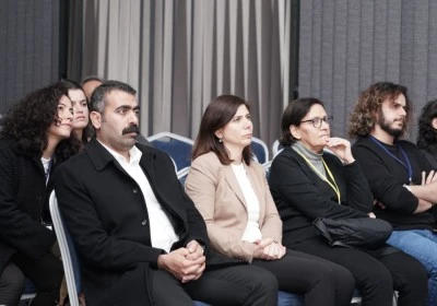 Eş Başkanlar 'Adaletin 3 Odası' belgeselinin g&ouml;sterimine katıldı