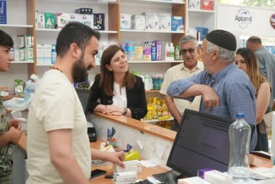 Eş Başkanlar, esnafı dinledi