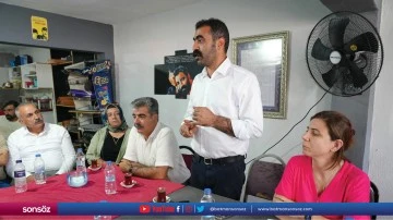 Eş Başkanlar halkla buluştu