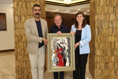 Eş Başkanlar, keman virt&uuml;&ouml;z&uuml; Dilşad Said&rsquo;i ağırladı