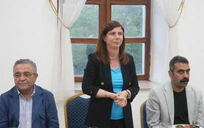 Eş Başkanlar, K&uuml;rt &Ccedil;alışmaları Merkezi'nin etkinliğine katıldı