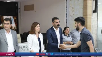 Eş Başkanlar personelin Kurban Bayramını kutladı