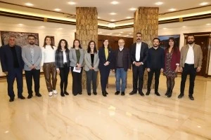 Eş Başkanlar, Prof. Dr. G&ouml;r&uuml;r&rsquo;&uuml; ağırladı