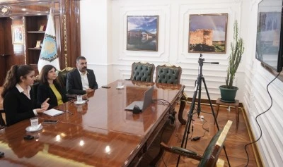 Eş Başkanlar, Rennes Belediyesi Başkanı ile g&ouml;r&uuml;şt&uuml;