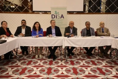 Eş Başkanlar, yuvarlak masa toplantısına katıldı