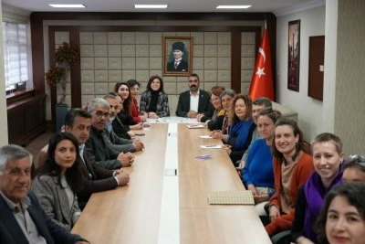 Eş Başkanlara ziyaret