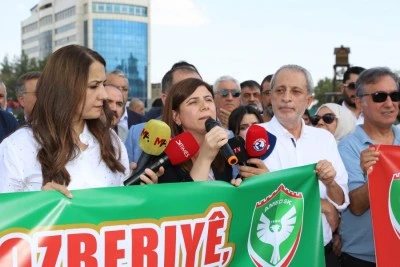Eşbaşkan Bucak: Evimize, dilimize, takımımıza sahip &ccedil;ıkıyoruz