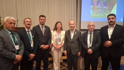 Eşbaşkan Bucak, Mayors for Peace resepsiyonuna katıldı